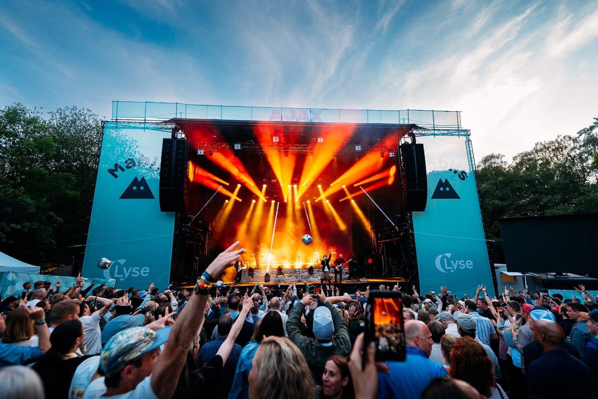 Konsert på Mablisfestivalen