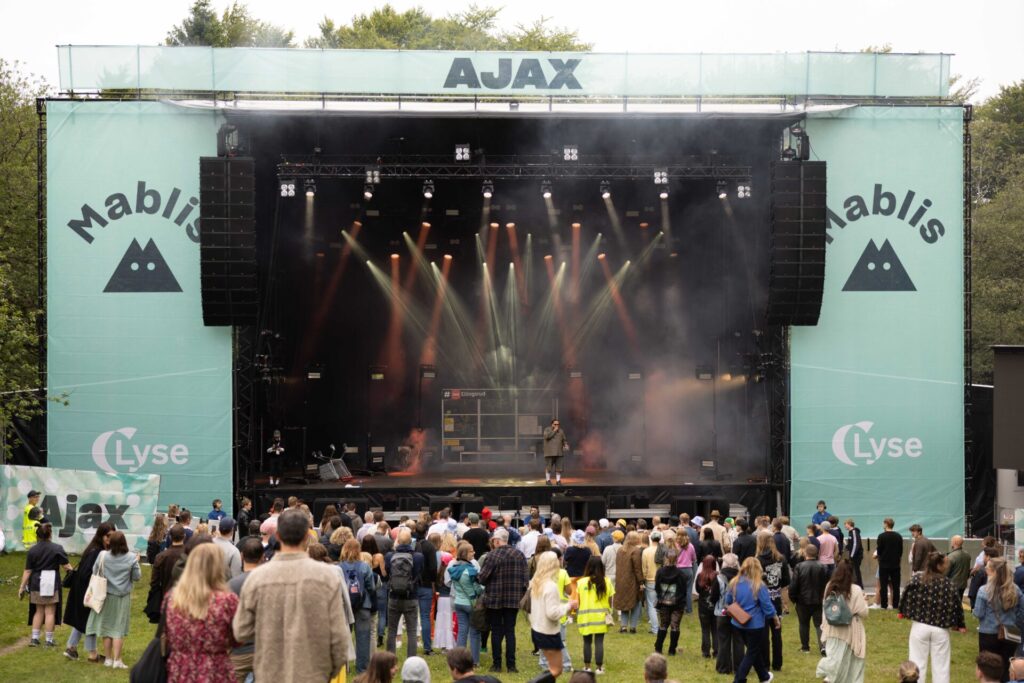 Scene på Mablisfestivalen