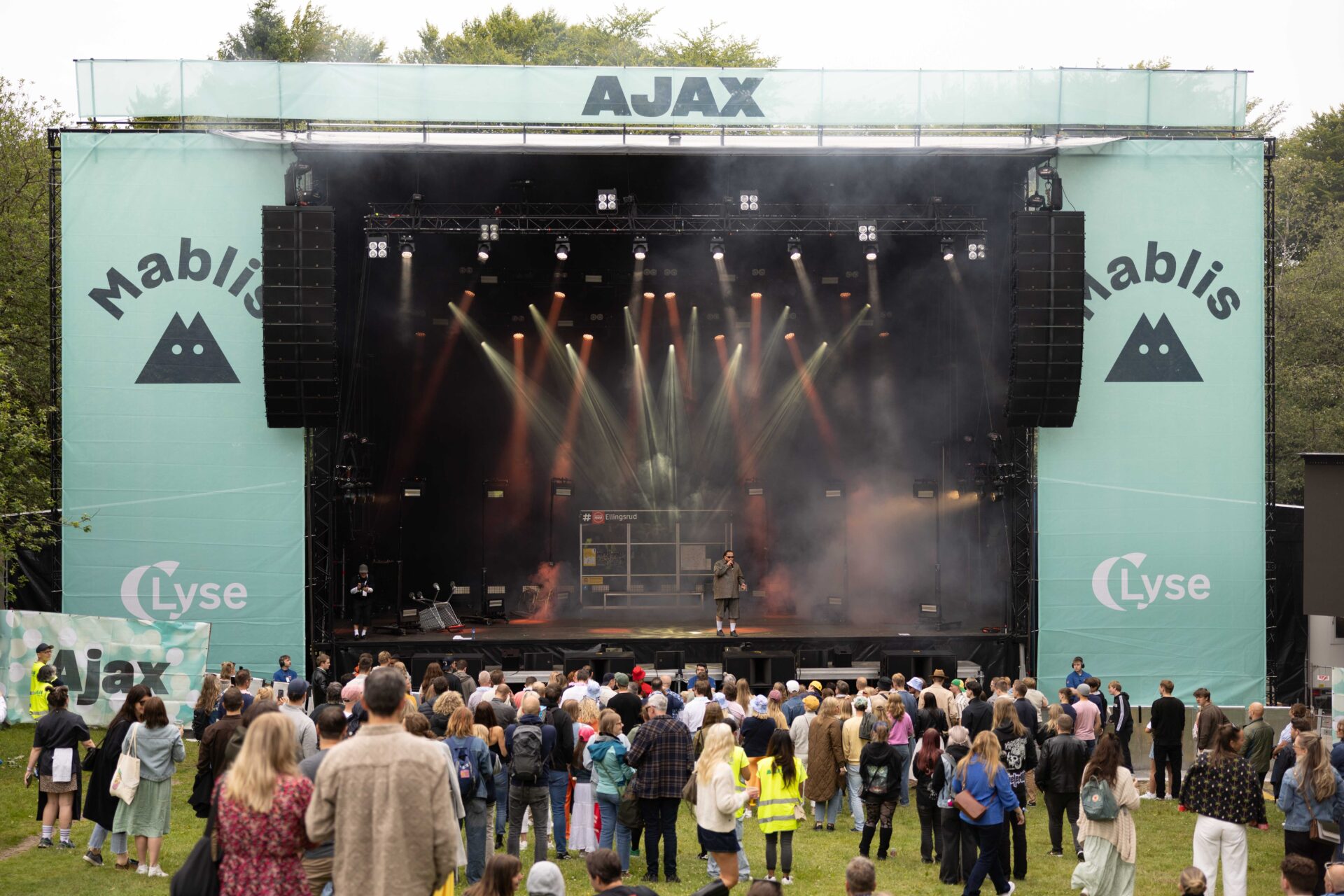Scene på Mablisfestivalen